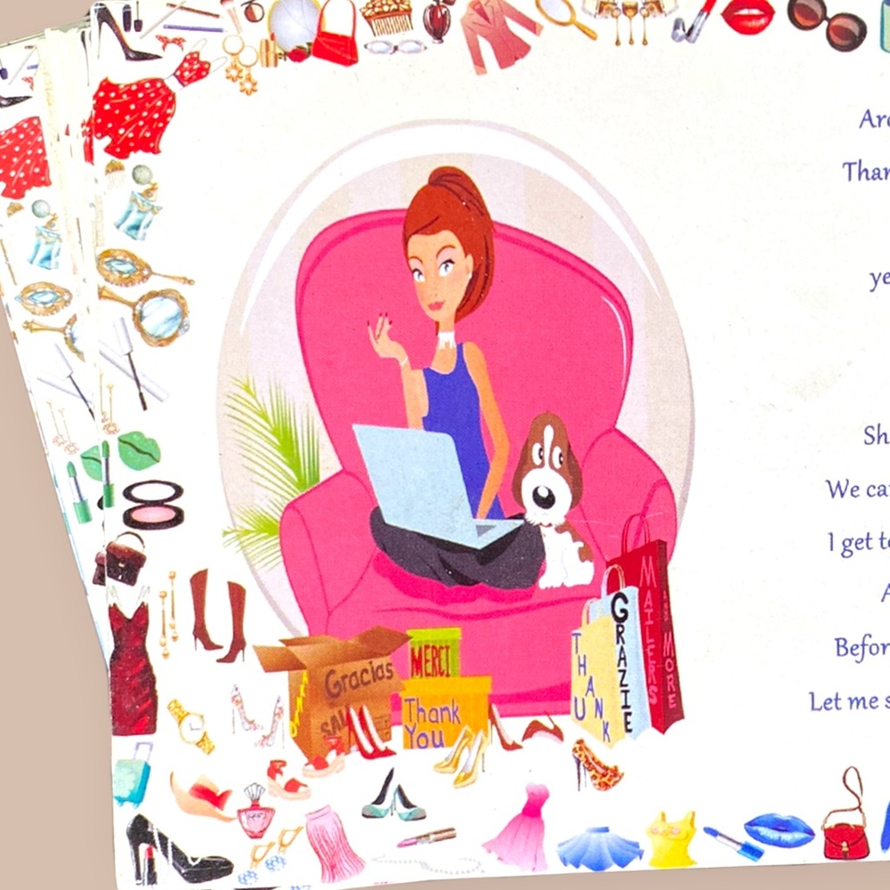 Posh World 50 4X6 Cards PRICE IS FIRM. - Picture 2 of 4